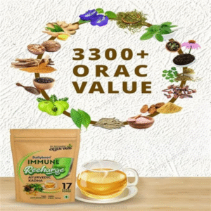 Immune Recharge Ayurvedic Kadha – 30 Herbal Immunity Sachets - Image 3