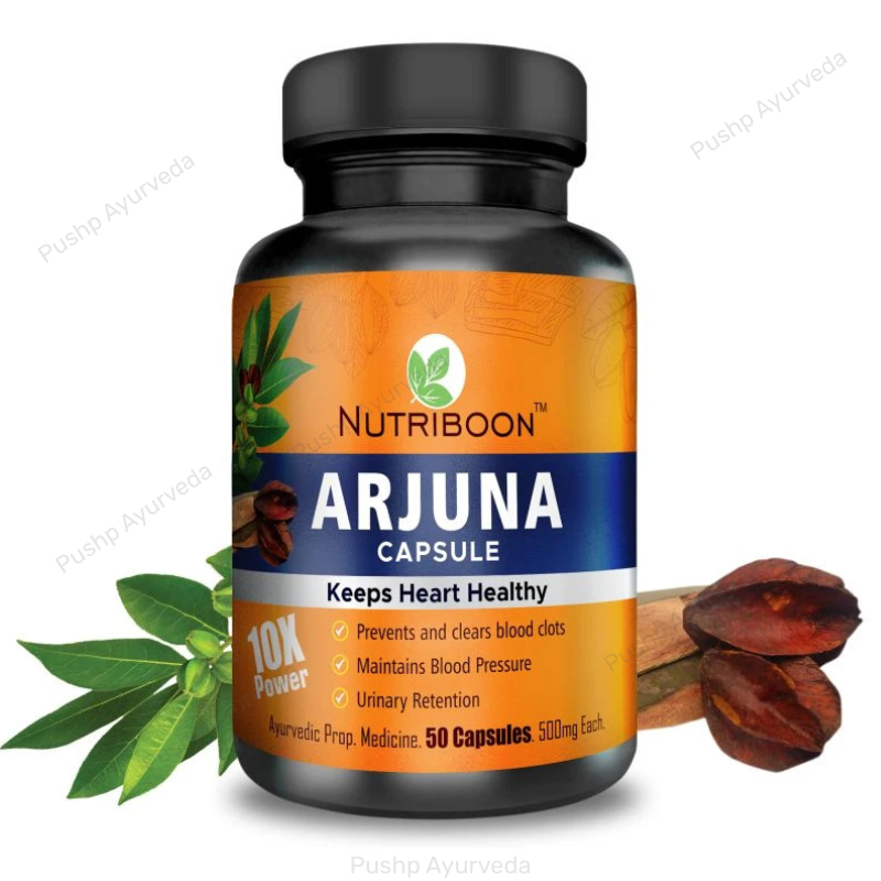 Arjuna Capsule 50 Cap | Ayurvedic Heart Health and Blood Pressure Support