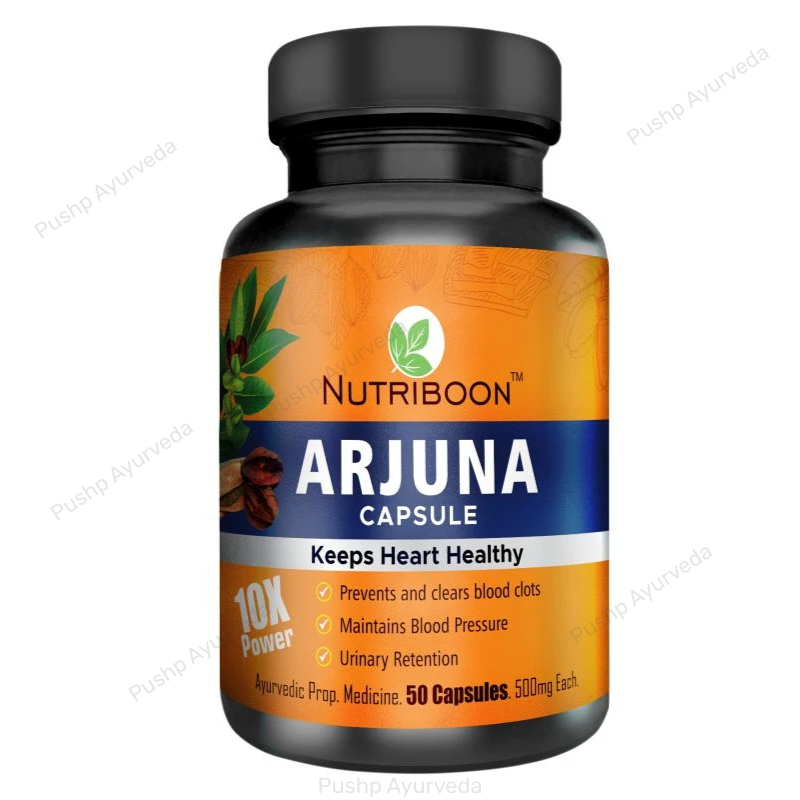 Arjuna Capsule 50 Cap | Ayurvedic Heart Health and Blood Pressure Support