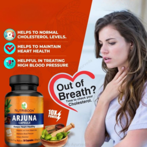 Arjuna Capsule 50 Cap | Ayurvedic Heart Health and Blood Pressure Support - Image 3